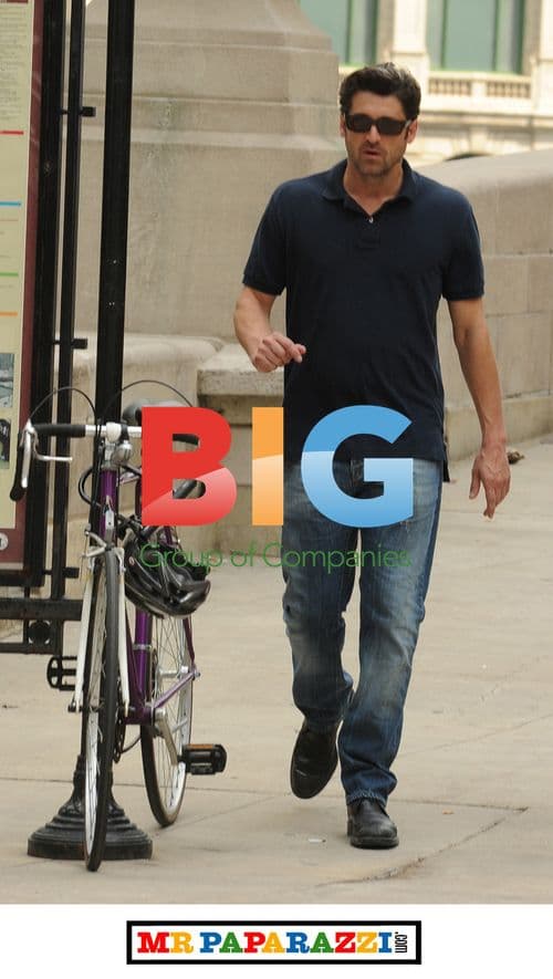 Patrick Dempsey on 'Transformers 3' Set