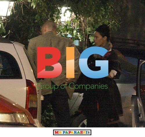 Ralph Fiennes and girlfriend spotted in Serbia