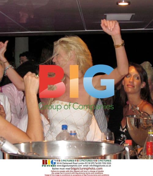 Tara Reid at Denise Rich Party in France