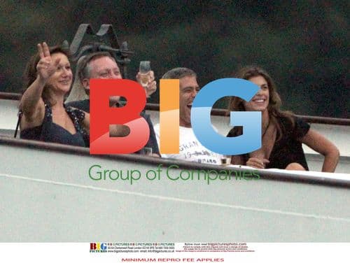 George Clooney and Elisabetta Canalis Celebrate Anniversary