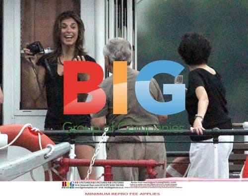 Clooney and Canalis Anniversary Party