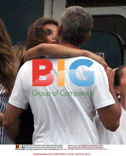George Clooney and Elisabetta Canalis Yacht Party
