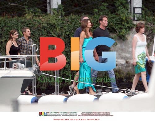 George Clooney and Elisabetta Canalis Anniversary