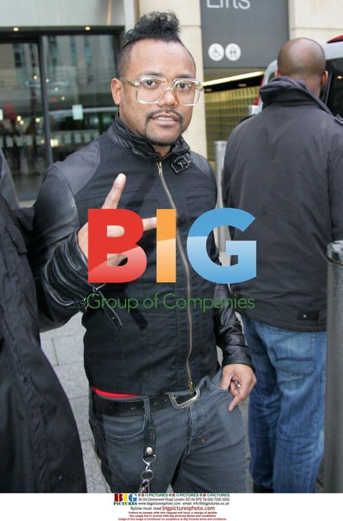 apl.de.ap of Black Eyed Peas Leaving Hotel