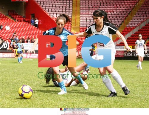 Kaya Scodelario and Tulisa at Soccer Six Tournament