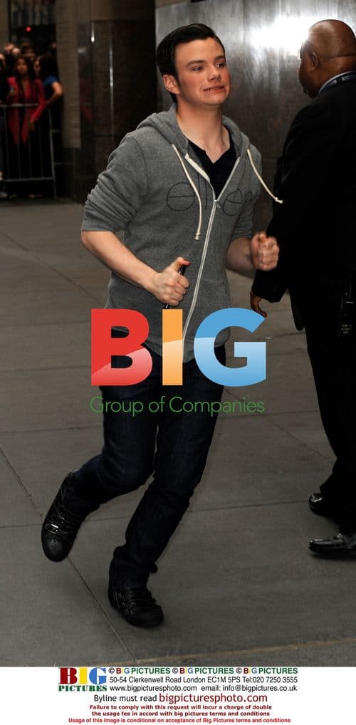 Chris Colfer on Tour with Glee