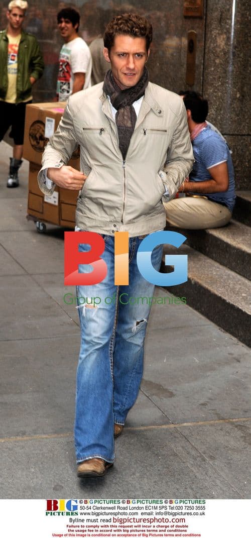 Matthew Morrison on Glee Tour at Radio City