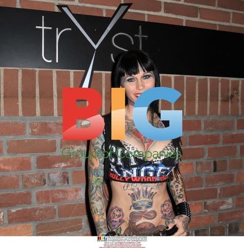 Michelle 'Bombshell' McGee Arrives at Tryst Nightclub