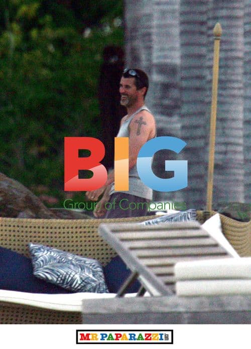 Roy Keane Plays Ball on Mauritius Beach