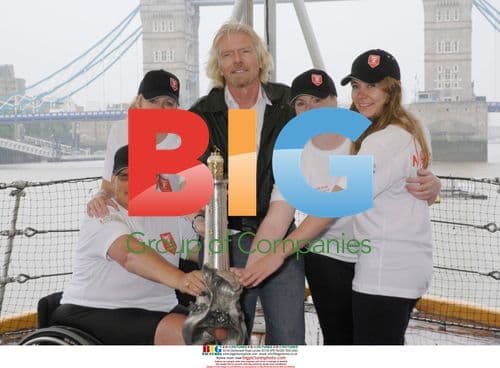 Branson Kicks Off Round-Britain Rowing Race