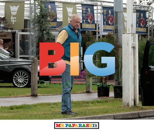 Chris Tarrant Arriving in Belfast