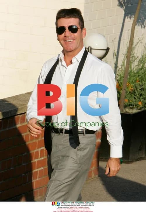 Simon Cowell and Louis Walsh at 'Britain's Got Talent'