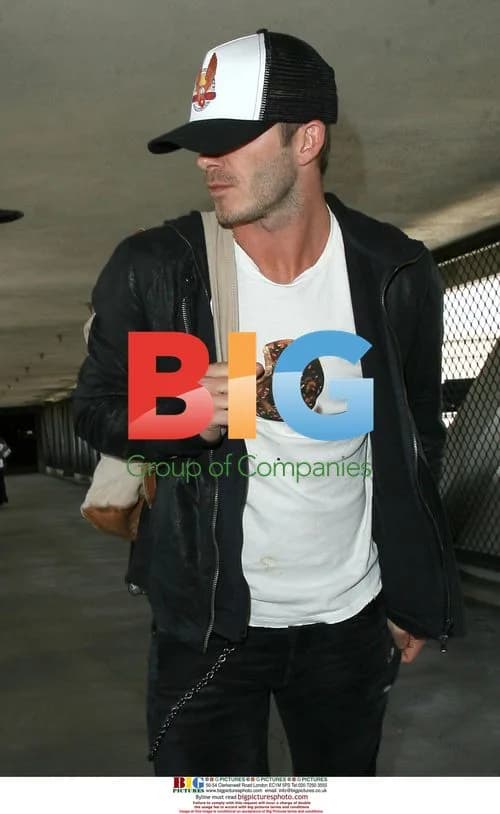 David Beckham at LAX