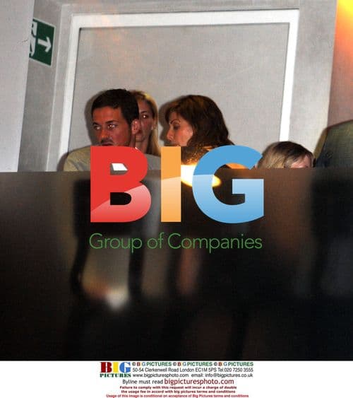 Alan Carr and Natalie Imbruglia at Nobu Berkely