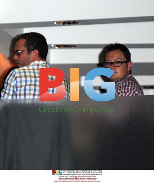 Alan Carr and Natalie Imbruglia at Nobu