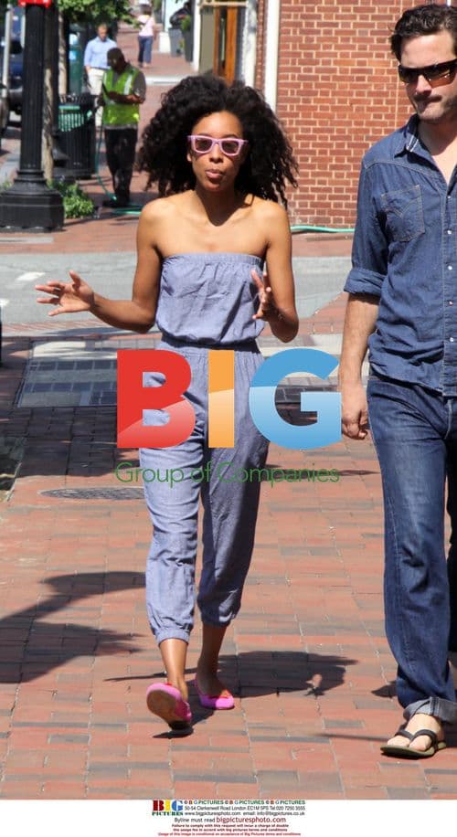 Corinne Bailey Rae Spotted in DC