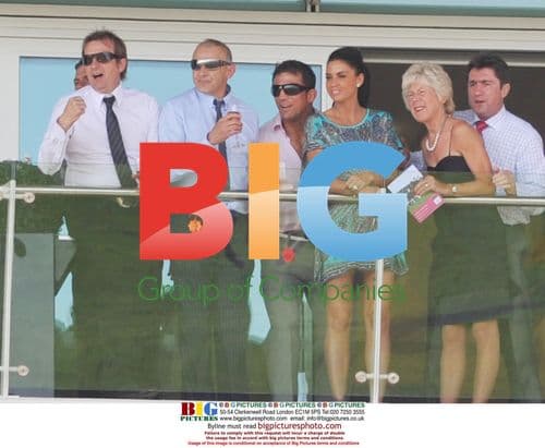 Katie Price and Alex Reid at Epsom Ladies Day