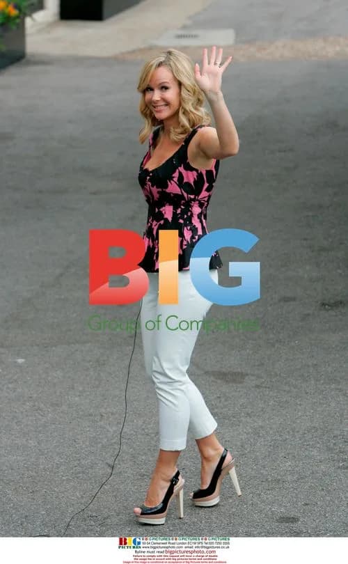 Amanda Holden Outside 'Britain's Got Talent'