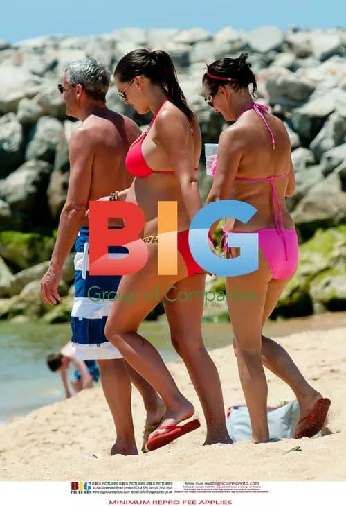 Danielle Lloyd and Jamie O'Hara in Portugal