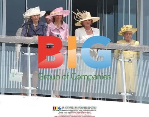 HRH Queen Elizabeth II at Epsom Darby