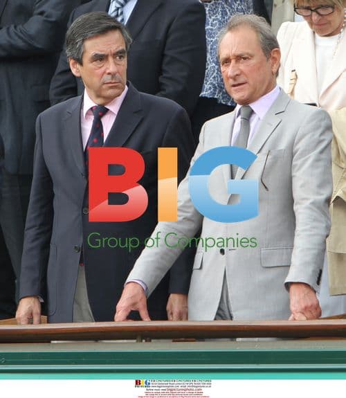 Fillon and Delanoe watch French Open final
