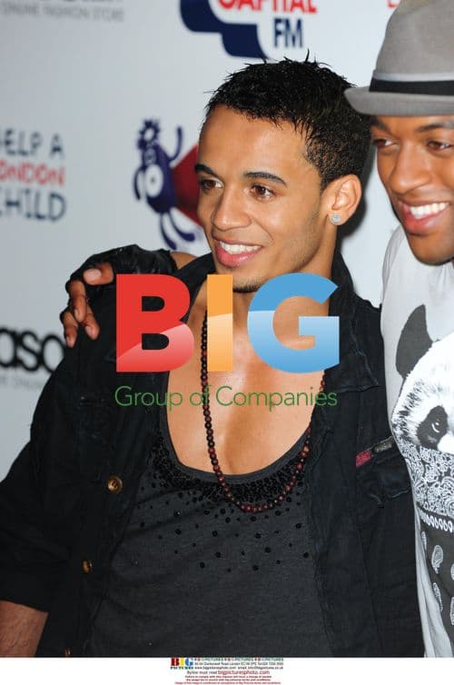 Aston Merrygold of JLS at Capital FM Summertime Ball