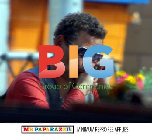 Craig Charles Spotted Talking on Mobile Phone