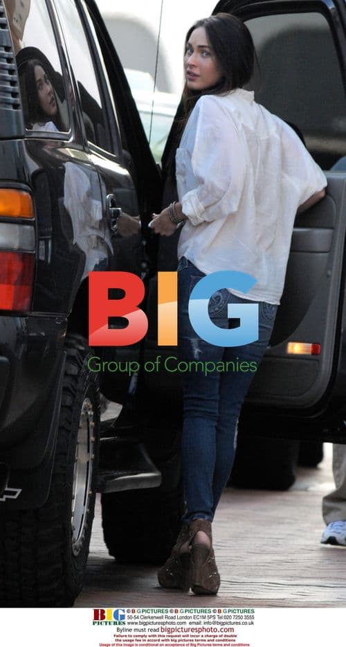 Megan Fox Shopping in Beverly Hills