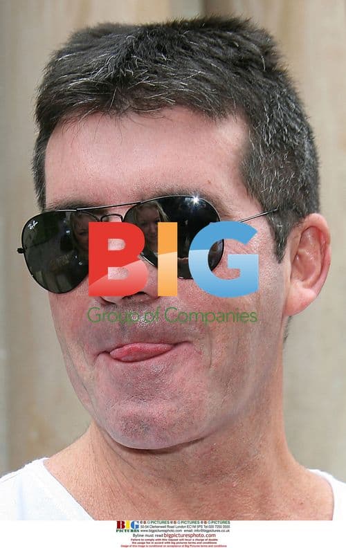 Simon Cowell Arrives for X-Factor Auditions