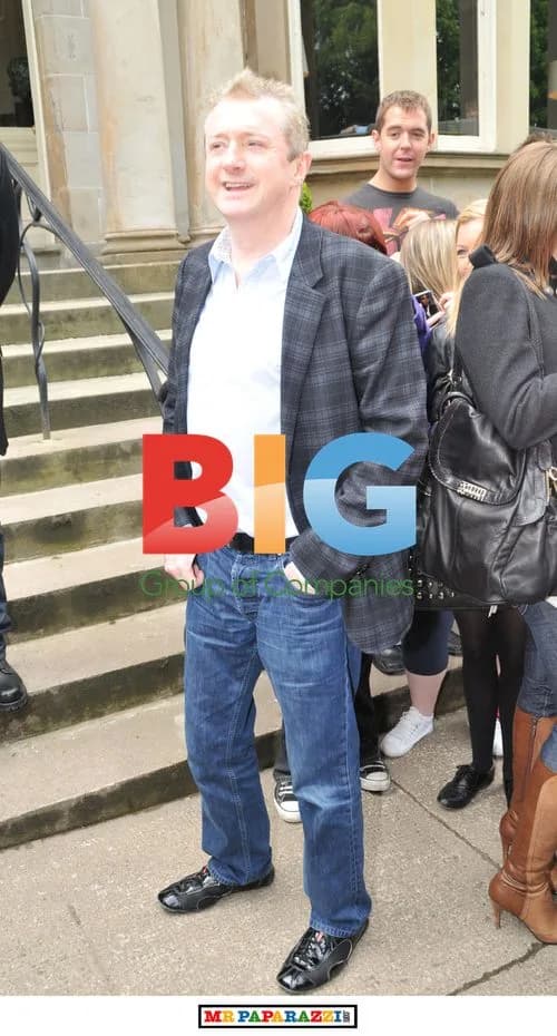 Louis Walsh Leaves Hotel for X-Factor Auditions