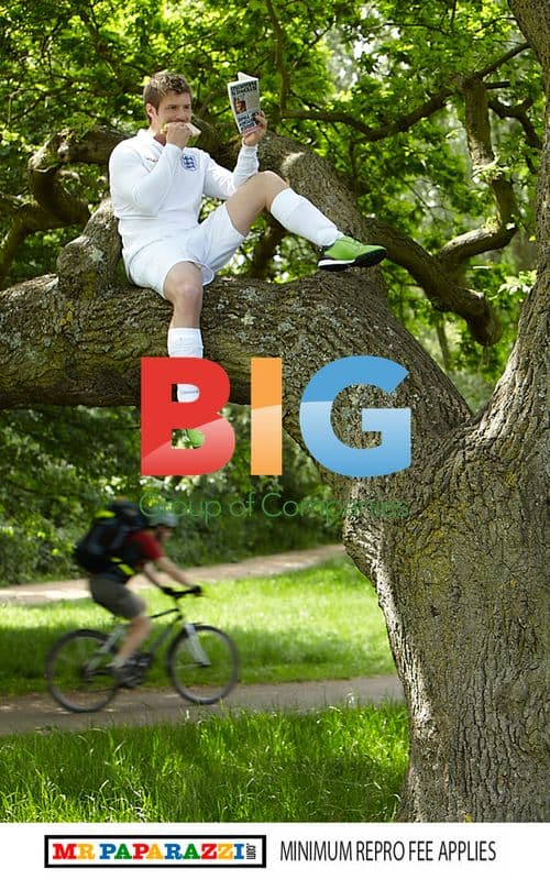David Beckham Lookalike Feeds Ducks