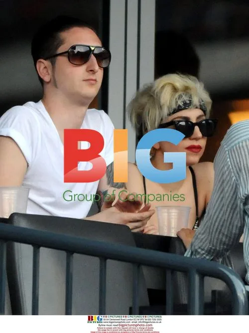 Lady Gaga at NY Mets Game