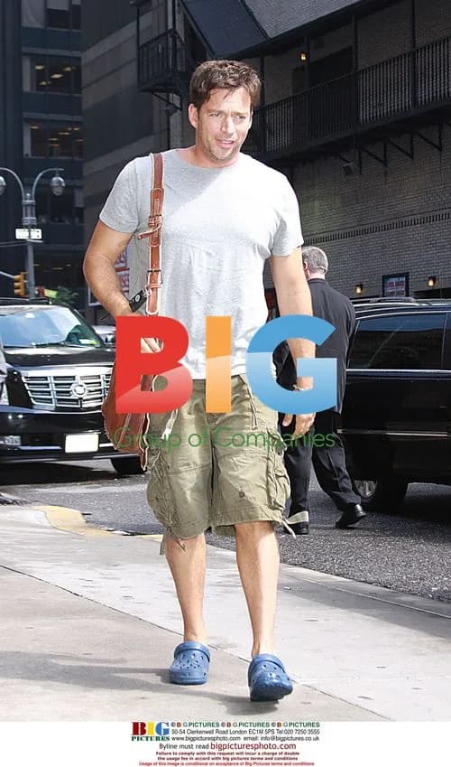 Harry Connick Jr on 'Late Show' in NYC