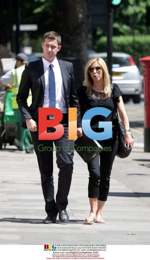 Kate Walsh and Phil Taylor in West London