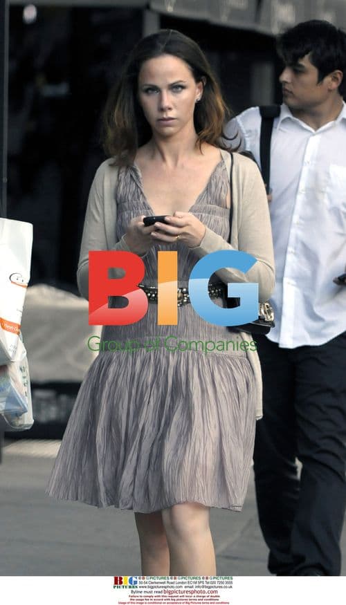 Barbara Bush Catches Cab in NYC