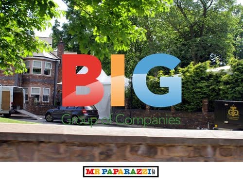 Marquee at Coleen Rooney's Parents' Home