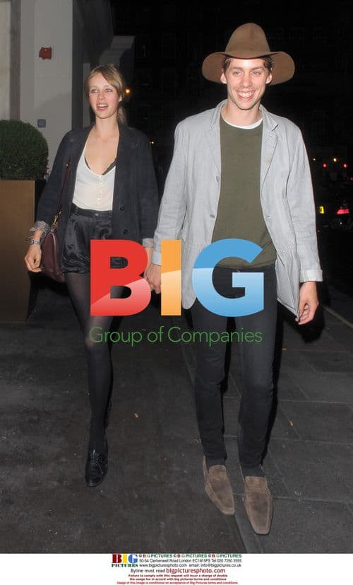 Johnny Borrell Spotted with Mystery Woman