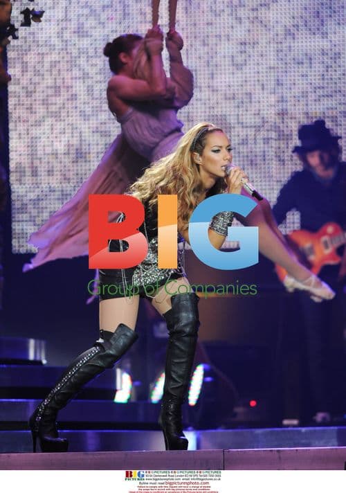 Singer Leona Lewis Performs in London