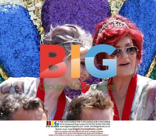 Kelly Osbourne and Sharon Osbourne at L.A. Gay Pride Parade