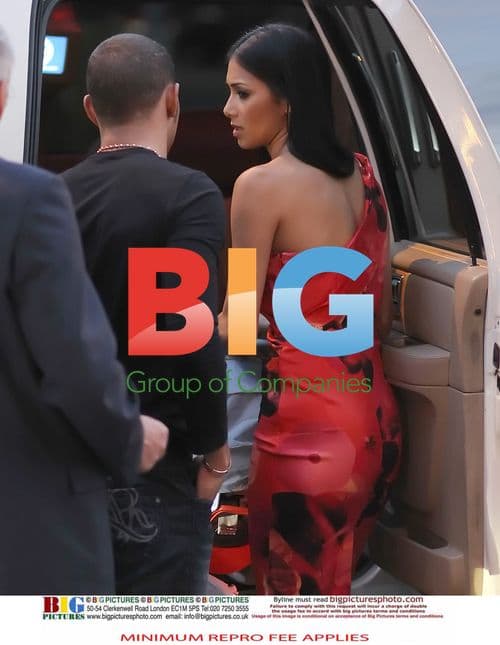 Nicole Scherzinger and Lewis Hamilton with child in Montreal