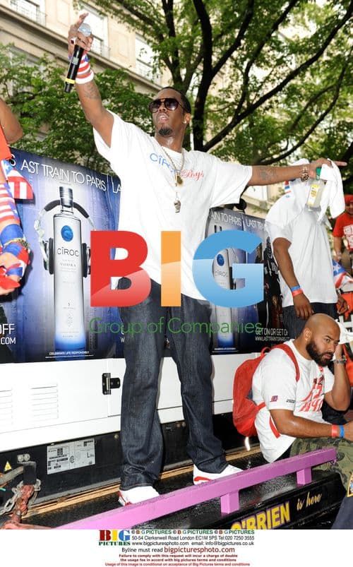Diddy and Ciroc Boys at Puerto Rican Day Parade