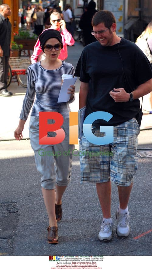 Kate Hudson on "Something Borrowed" Set