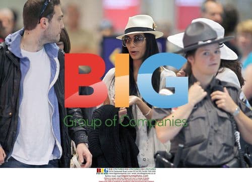 Nicole Scherzinger Arrives at Montreal Airport