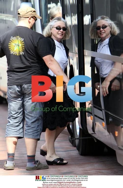 Deborah Harry Leaving Hotel in Manchester