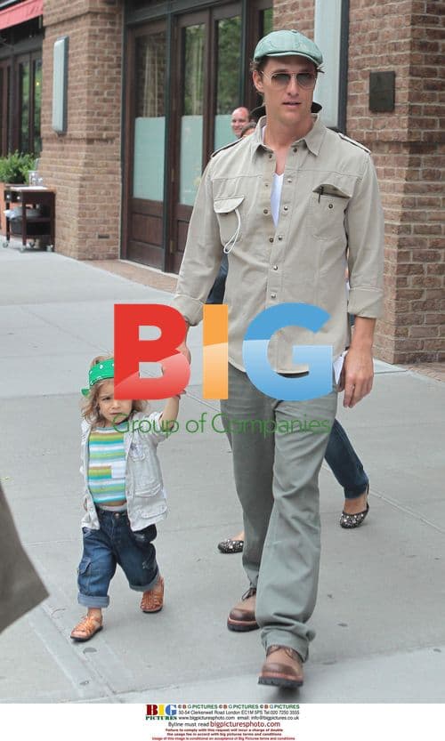 Matthew McConaughey Family Outing