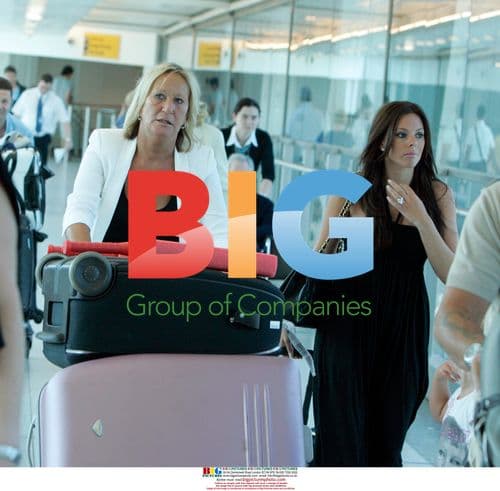 Toni Terry and Family Arriving at Heathrow