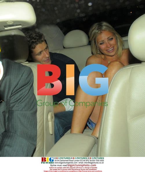 Matthew Morrison and Holly Branson at Boujis