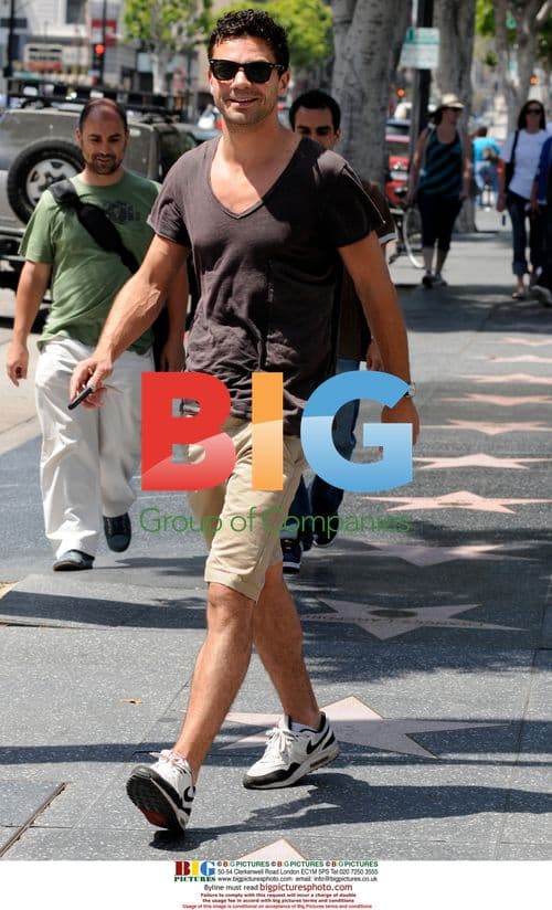Dominic Cooper Running Errands in Hollywood