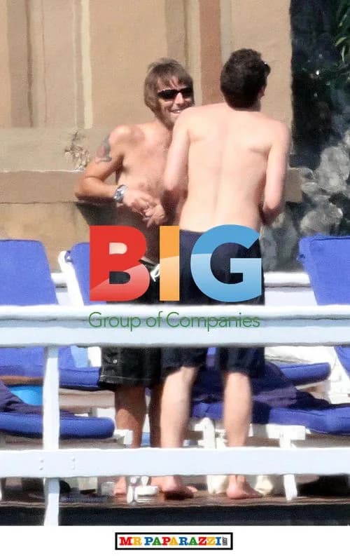 Liam Gallagher, Nicole Appleton at Friends' Wedding in Italy