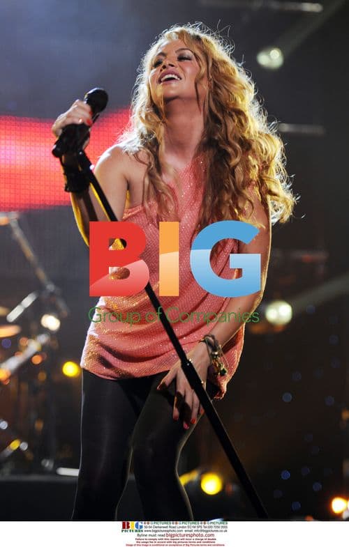 Ricky Martin and Paulina Rubio at Charity Concert